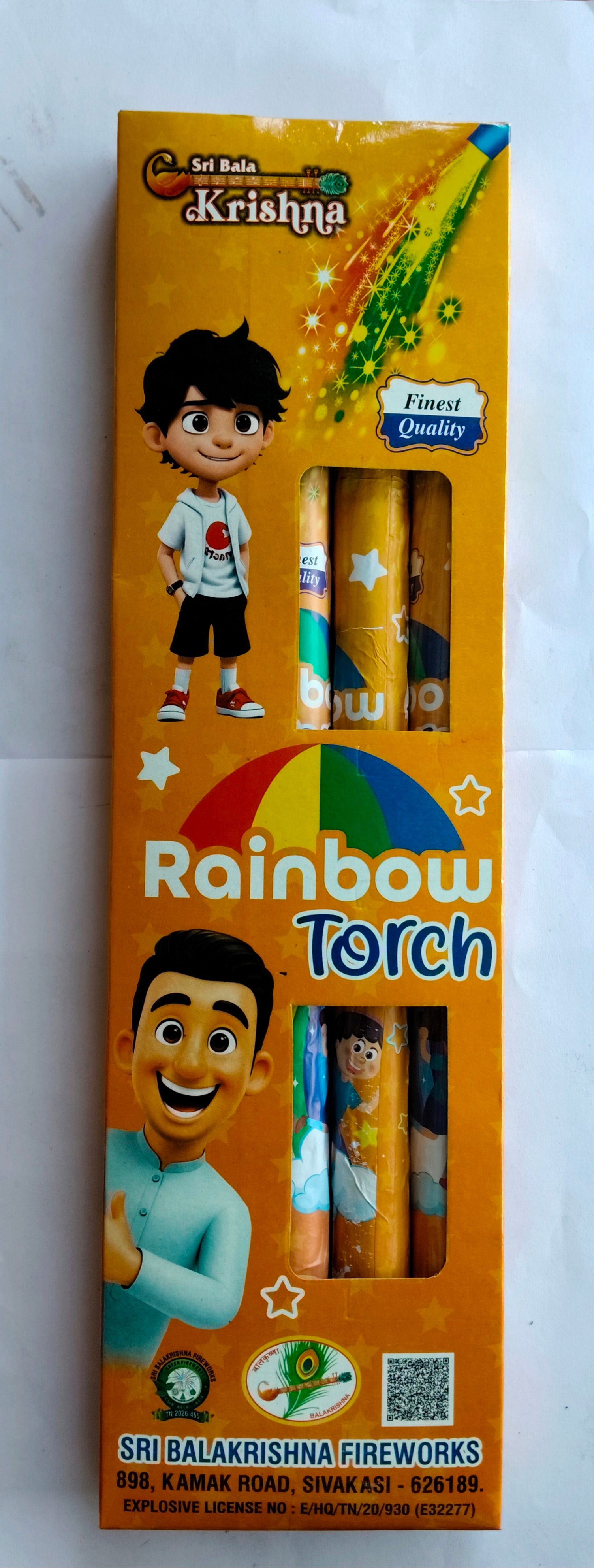 Rainbow Torch (3 pcs)